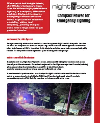 Night Scan Fit: Compact Power for Emergency Lighting