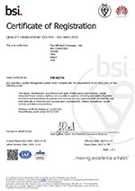 Will-Burt ISO 9001:2015 Quality Management System Certification