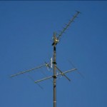 Multiple Yagi antennas mounted on Ranger.