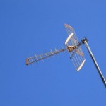 Directional grid antenna mounted on Ranger.