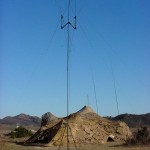 36 foot Ranger with EZ Raze kit with two OE-254 VHF antennas mounted.