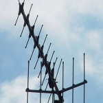 Wideband VP UHF antenna mounted on Ranger.