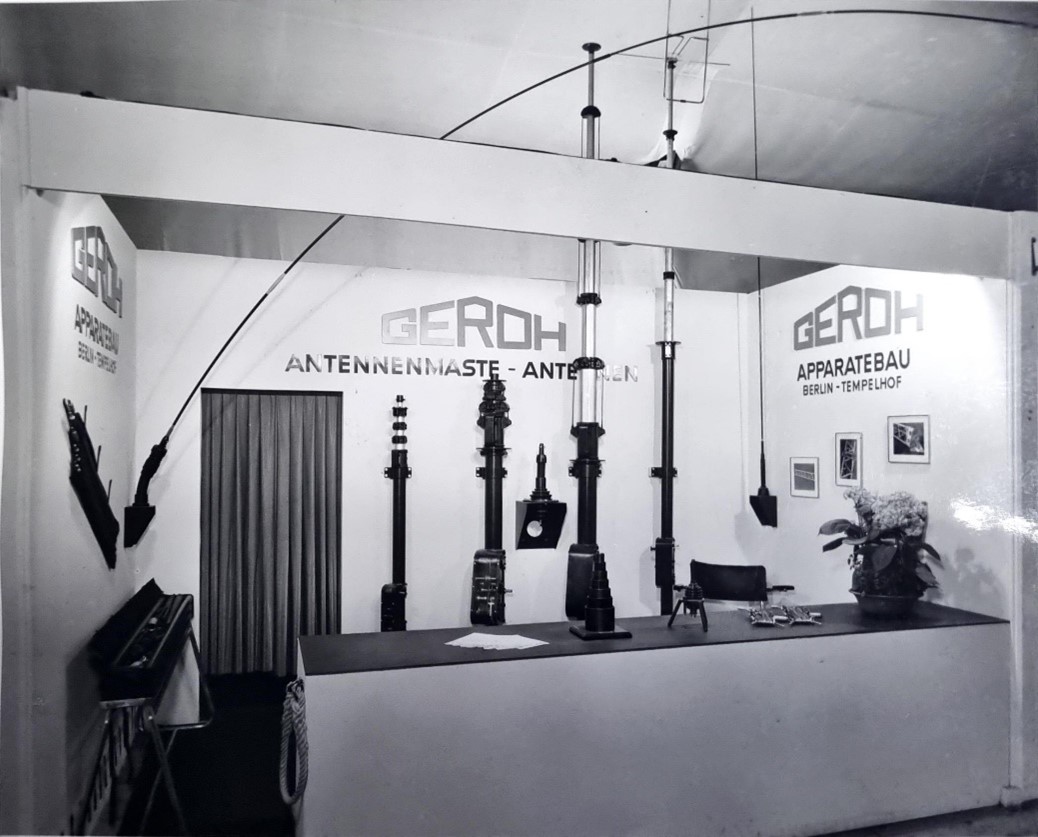 GEROH’s exhibition stand at The Hanover Fair, 1955