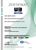 DEKRA Certification GmbH hereby certifies that the company GEROH GmbH & Co. KG has established and maintains an ISO 9001:2015 quality management system within the scope of the development, design, fabrication, assembly and sales of mast systems and transport systems. 