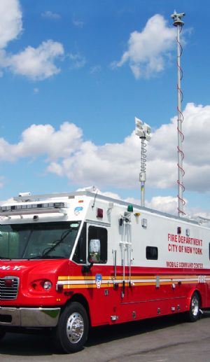 Specifying Light Towers and Masts for Mobile Command Centers