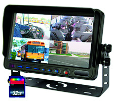 This DVR with Quad LCD Monitor provides standard definition recording and video quality. This Microsoft Windows based system is idea for recording events that do not require watermarking and encryption. This combination unit is a convenient and cost effective solution for viewing and recording a variety of events from up to 4 cameras.
