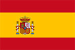 The flag of Spain (Spanish: Bandera de España, colloquially known as "la Rojigualda"), as it is defined in the Spanish Constitution of 1978, consists of three horizontal stripes: red, yellow and red, the yellow stripe being twice the size of each red stripe.